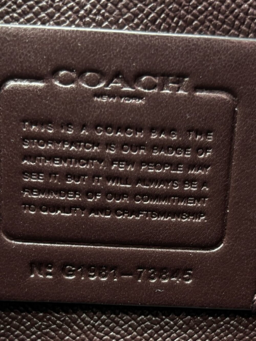 Coach Charlie Carryall with Rivets 73845 Handbag Tote Purse - Picture 10 of 10